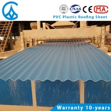 Chine ZXC Factory Vente de carreaux de toiture durable résistant aux intempéries APVC APVC fabricant