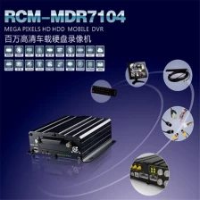 China 2TB HDD + 128GB SD card Vehicle Mobile DVR RCM-MDR710 fabricante