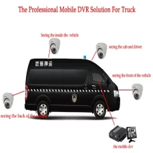 Chine 4ch/8ch 1080P HDD Car Mobile DVR Card G-sensor, GPS 3g Wifi CMS Software Mobile DVR fabricant