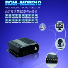 China 4ch dual sd card ahd mobile dvr with gps 3g support fuel sensor for truck manufacturer