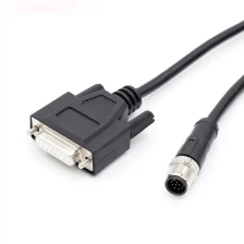 China M12 to DB15 pin female cables manufacturer