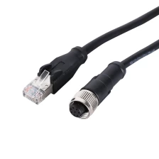 China M12 to rj45 cat5e ethernet cable manufacturer