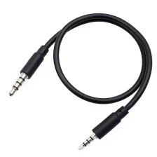 China Stereo AUX Cable Male to Male 3.5mm to 2.5 mm plug Auxiliary Audio Cord cable manufacturer