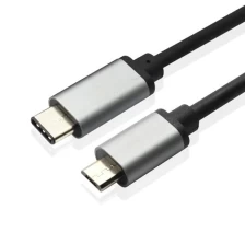 China USB 2.0 micro usb data cable to USB type c charging cable length optional manufacturer