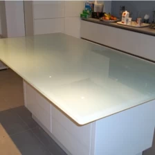 China 19mm glass countertops price, 3/4’’ glass table tops for sale manufacturer