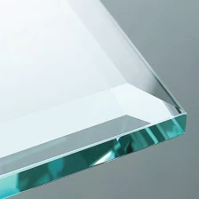 Chiny 19mm dekoracyjne bezpieczeństwa hartowanego szkła Cena, China 19mm bezbarwne szkło hartowane fabryki, 19mm nacięcie do rozmiaru szkło hartowane producent