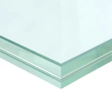 Chiny 21.52mm niskie żelazo hartowane laminowane szkła Producent, 10104 wysoka przezroczystość szkła hartowanego laminowanego cenę producent