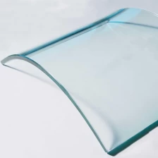 porcelana 8mm, 10mm, 12mm, 15mm curvado vidrio templado barandilla fabricante