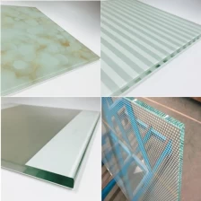 China 8mm 10mm color silk screen printing tempered glass manufacturers manufacturer