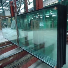 Chine Panneaux de verre isolés trempés doubles de 8mm + 6A + 8mm pour des fenêtres commerciales, panneaux de verre isolés de grand bâtiment à vendre fabricant
