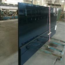 China Building 8mm blue heat reflective tempered glass,reflective toughened glass, tempered tinted reflective glass, reflective tempered coated glass. fabricante