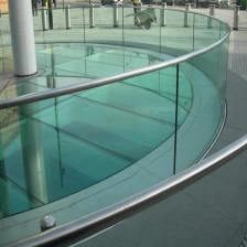China CE certified 21.52mm safety toughened laminated railing glass factory manufacturer