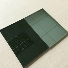 China Fornecedor de China 6mm vidro reflexivo cinza escuro, preço de vidro reflexivo preto 6mm fabricante