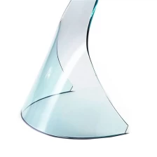 China China Alta qualidade particularidade forma irregular vidro curvo fabricante fabricante