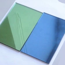 porcelana China caliente venta 4mm vidrio reflectante azul marino proveedor fabricante