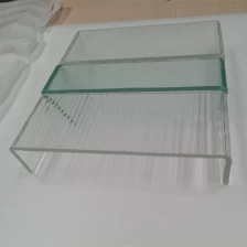 China China fábrica de vidro de U fabricou uma propriedade segura U vidro decorativo de canal fabricante
