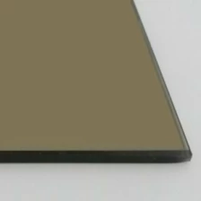 China Fornecedor de vidro flutuante da China preço razoável Vidro flutuante bronzeado de ouro de 5.5mm euro fabricante