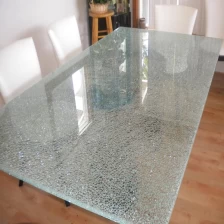 China China high quality 15mm 19mm Ice cracked decorative glass countertops manufacturer manufacturer