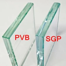 China China safety SGP tempered laminated glass thickness 13.52mm, 17.52mm, 21.52mm manufacturer