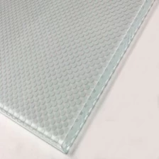 Chine Fabricant de verre trempé d'écran de soie de la Chine, verre trempé d'écran de soie de 12mm pour mur rideau fabricant