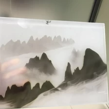 China Chinesischen Landschaftsmalerei dekorativer Verbundglas Lieferant Hersteller