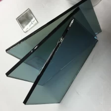 China Decorative glass 5mm ford blue tinted reflective coated glass suppliers manufacturer