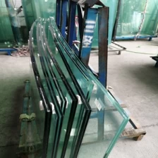 Çin Mükemmel performans fabrika güvenliği 6 + 6mm ısıyla güçlendirilmiş lamine TVG VSG cam tedarikçileri üretici firma