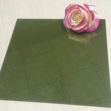 China Good quality cheap price 4mm dark green color heat reflective float glass China supplier manufacturer