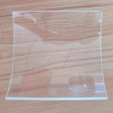 China Grade eine Qualität 12mm gebogen temperiert eisenarme Glas-Hersteller in China Hersteller