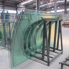الصين جودة عالية U شكل 15 ملم الزجاج المقسى المنحني قطع لحجم من الشركات المصنعة في الصين الصانع