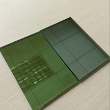 Trung Quốc chất lượng cao giá tốt 6mm màu xanh đậm nhà máy kính phản quang nhà chế tạo