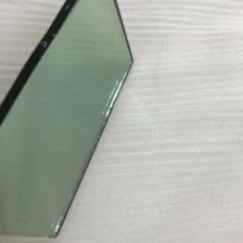 porcelana Importación de 4 mm de color verde francés revestimiento duro vidrio reflectante de China fábrica fabricante