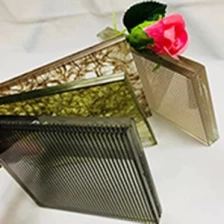 Çin Bina için EVA PVB üretici fiyat ile güvenlik Lamine Cam, EVA lamine dekoratif temperli cam panel üretici firma