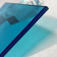 China Safety colored laminated glass factory clear laminated glass  tinted tempered laminated glass manufacturer