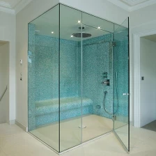 China Shower door glass frameless 6mm safety tempered glass suppliers China manufacturer