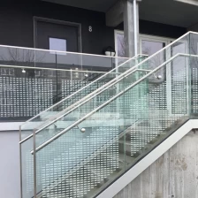 Chine Encre de sérigraphie encre céramique frittée trempée feuilleté verre sécurit garde-corps balustrade balcon balustrade balustrade parapet garde-corps balustrade clôtures fabricant