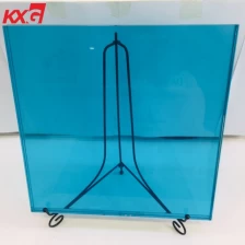 China 10.76mm color PVB toughened laminated glass building multicolor laminated glass supplier manufacturer