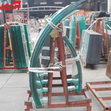 ประเทศจีน กระจกนิรภัยใสโค้ง 6 มม. safety ความปลอดภัย 6 มม. กระจกโค้ง toughened ผลิตโดยโรงงานแก้วอาคาร KXG ผู้ผลิต