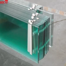الصين 4-19mm قص إلى حجم الزجاج المقسى ، الصين المهنية مصنع بناء زجاج السلامة الصانع