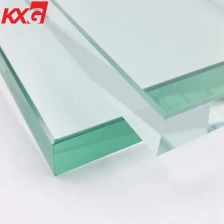 China China 19mm colorless toughened glass factory price,19mm safety tempered glass price,19mm cut to size hardened glass manufacturer