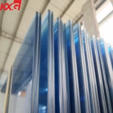 China Kilang China 11.52 mm kaca biru berwarna berlapis, kaca keselamatan kaca toughened tahan karat pengilang