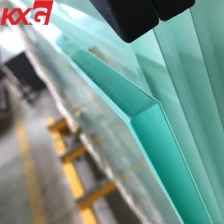 China China frosted tempered glass 5 mm to 19 mm acid etched obscure toughened safety glass factory manufacturer