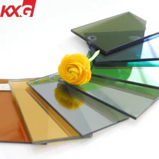 China China glass factory best quality best price 6mm hard coating smoke grey heat reflective solar control glass manufacturer