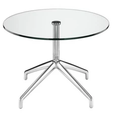 porcelana 1/2 pulgada mesa de vidrio templado claro, proveedor de mesa de cristal templado de 12mm, fabricante de tapas de mesa redonda de vidrio templado fabricante