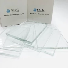 Chine 10mm Ultra klarem Floatglas, 10mm Superweißes Floatglas, 10mm Super klarem Glas fabricant
