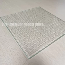 China 10mm anti slip glass floor panel,building non slip flooring glass,China supplier 10mm decorative tempered antislip glass for stair manufacturer