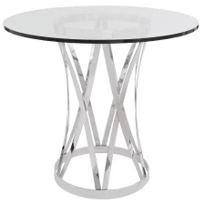 China fornecedor de cobertura vidro 10mm mobília mesa, mesa de vidro com toda de vidro, mesa de vidro temperado de 10mm top vidro fabricante
