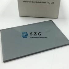 China 10mm light grey float glass price,10 mm euro grey tinted glass ,10mm grey tinted float glass sheet manufacturer