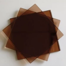 porcelana 12 mm vidrio flotado marrón precio al por mayor fabricante