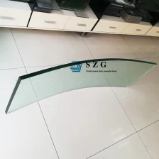 中国 12 mm曲面ヒートソープ強化ガラス、12 mm透明安全HST曲面ガラス、12 mm透明強化ヒートソーク曲面ガラスメーカー メーカー